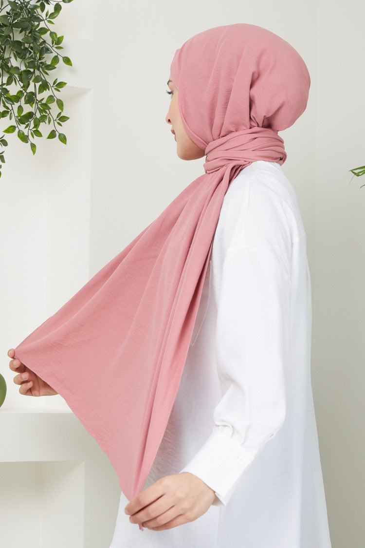 Cotton Jazz Hijab - Baby Pink