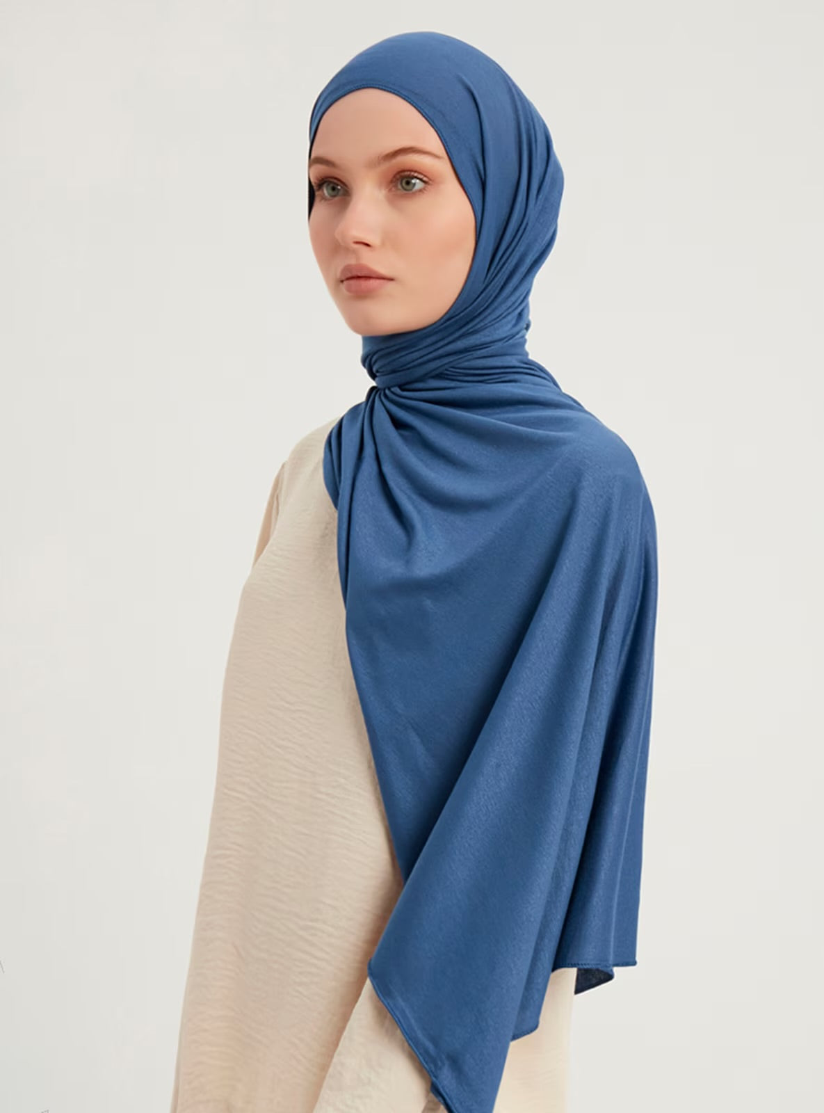 Jersey Hijab - Blue