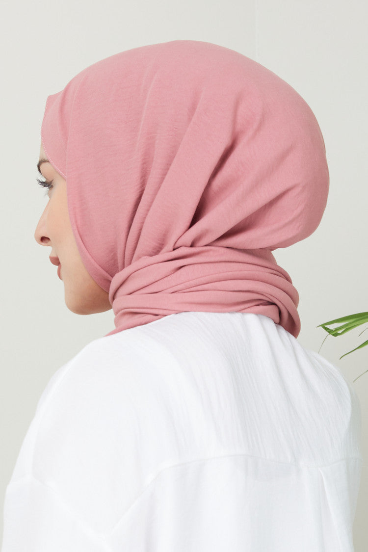 Cotton Jazz Hijab - Baby Pink