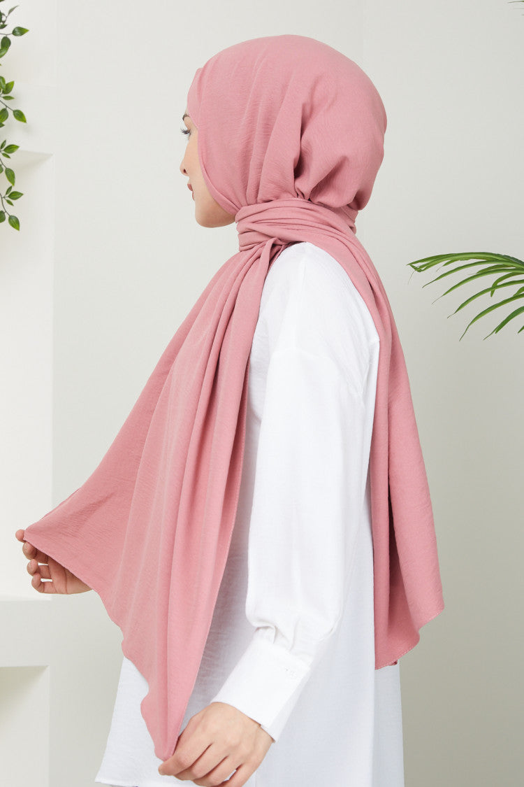 Cotton Jazz Hijab - Baby Pink