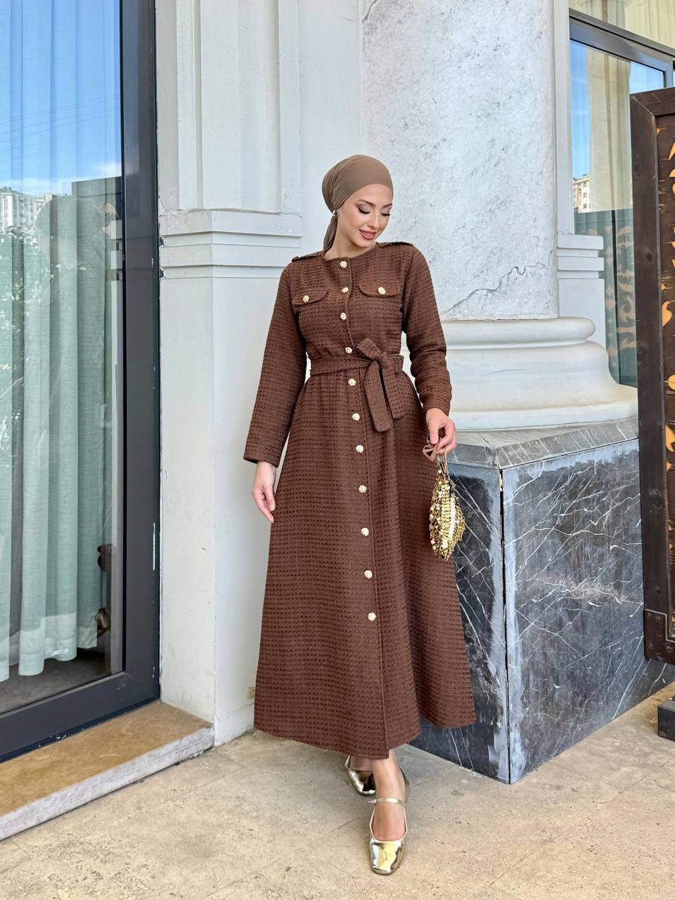 Celeste Tweed Dress